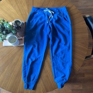 Figs royal blue Zamora joggers scrub pants